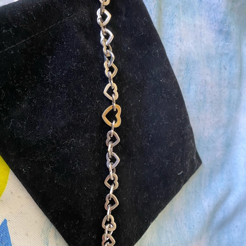 Tiffany style Sterling silver 925 hearts 💕 bracelet